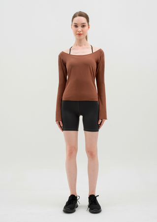 Daphne Long Sleeve Tee Wood