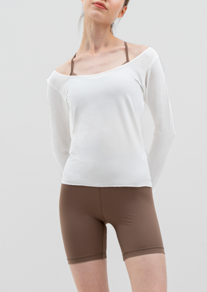 Daphne Long Sleeve Tee Off-White