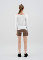 Daphne Long Sleeve Tee Off-White